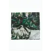 Çiçek Desenli Zr Şifon Fular 50*50 cm