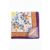 Çiçek Desenli Zr Şifon Fular 50*50 cm