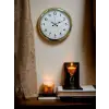 Classic White Gold 40 Cm Metal Duvar Saati