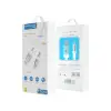 Dc09 Ses Duyarlı Işıklı Micro Usb Kablo 1m 2a - Beyaz