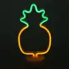 Dekoratif Ananaslı Neon Led Masa Ve Gece Lambası Hediyelik Lamba