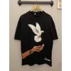 Dijital Baskılı T-Shirt - Siyah