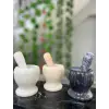 Doğal Cilalı Mermer Havan