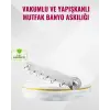 Duvar Tipi Vakumlu Askılık Şeffaf Orta Tasarımlı