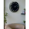 Elegance 40 Cm Metal Dekoratif Duvar Saati