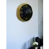 Elegance Gold Luxury 40 Cm Metal Duvar Saati