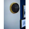 Elite Luxury Gold 40 Cm Metal Duvar Saati