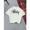 Erkek Baskılı Oversize T-shirt - Beyaz