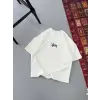 Erkek Baskılı Oversize T-shirt - Beyaz