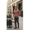 Erkek Boğazlı Yaka Uzun Kollu Triko