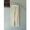 Erkek İthal Yıkamalı Keten Pantolon