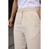Erkek İthal Yıkamalı Keten Pantolon