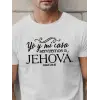 Erkek Jehova Baskılı Süprem T-shirt