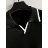 Erkek Kısa Kollu Yakalı Triko Tişört