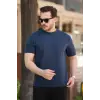 Erkek Oversize Bisiklet Yaka Kısa Kollu T-shirt