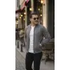 Erkek Scuba Süet Kumaş Bomber Hırka