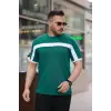 Erkek şerit Detaylı Kısa Kollu T-shirt