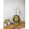 Eskitme Metal Dekoratif Masa Saati 25×20 cm