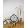 Eskitme Metal Masa Saati 25×20 cm