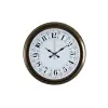Eskitme Motifli 40 Cm Metal Duvar Saati