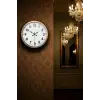 Eskitme Standart 40 Cm Metal Klasik Duvar Saati