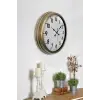 Eskitme Standart 40 Cm Metal Klasik Duvar Saati