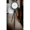 Eskitme Tripod Ayaklı Dekoratif Saat