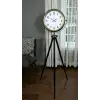 Eskitme Tripod Ayaklı Dekoratif Saat
