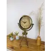 Eskitme Vintage Üç Ayaklı Masa Saati