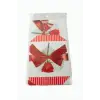 Fiyong Gül Simli Kare Hediyelik Kutu 15 cm