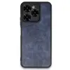 General Mobile Era 30 Kılıf Aras Deri Kapak - Lacivert