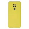 General Mobile Gm 20 Kılıf Nano İçi Kadife Silikon - Sarı