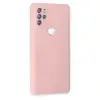 General Mobile Gm 21 Pro Kılıf Nano İçi Kadife Silikon - Pudra
