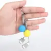 Gerçekçi Golf Tasarımlı Şık Anahtarlık Kolye Çanta Süsü Golf Keychain