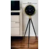 Gold Dekoratif Tasarım Tripod Ayaklı Saat