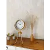 Gold Luxury Modern Üç Ayaklı Masa Saati