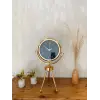 Gold Metal Mini Tripod Tokyo Masa Saati 45×26 cm