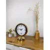 Gold Metal Modern Masa Saati 25×20 cm