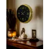 Gold Modern Rakamlı 40 Cm Metal Duvar Saati