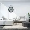 Gri 36 Cm Atlas Modern Tasarım Duvar Saati