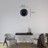 Gri Zarafet 36 Cm Duvar Saat