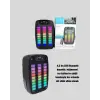 Gts 1793 Işıklı 6.5 İnç Kablosuz Hoparlör Bluetooth, Usb Ve Fm Özellikli