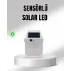Güneş Enerjili Dış Mekan Sensörlü Duvar Lambası Ip65 Su Geçirmez