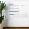 Haftalık Planlayıcı Manyetik Duvar Stickerı Takvim 56 cm x 70 cm