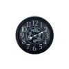 Heritage Black 60 Cm Çarklı Duvar Saati