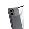 Honor 400 Kılıf Auto Focus Karbon Kapak - Gri