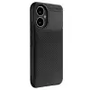 Honor 400 Kılıf Auto Focus Karbon Kapak - Siyah