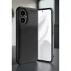 Honor 400 Kılıf Auto Focus Karbon Kapak - Siyah