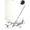Huawei Honor Pad 9 Kılıf Anti Shock Tablet Silikon - Şeffaf