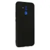 Huawei Mate 20 Lite Kılıf Nano İçi Kadife Silikon - Siyah